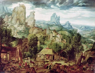 Landschap met Smidse